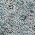 thumbnail image 2 of Dalyn Rugs Machine Washable Indoor/Outdoor Chantille Teal 9' x 12' Rug, 2 of 9