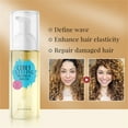 thumbnail image 6 of Hair Care Flexible Hold Coconut Milk Foam Mousses Foam Mousses for Curly Hair Styling Defining Creams Mousses Creates Soft Wraps Defines Frizz 50ml Flash Deals Clearance, 6 of 9