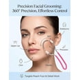 thumbnail image 2 of Manual Hair Removal Tool, Facial Hair Remover Spring Epilator for Women and Men Precision Peach Fuzz Remover for Chin Upper Lip Neck and Cheeks, Gentle and Non-Irritating for Home (Pink Blue), 2 of 7