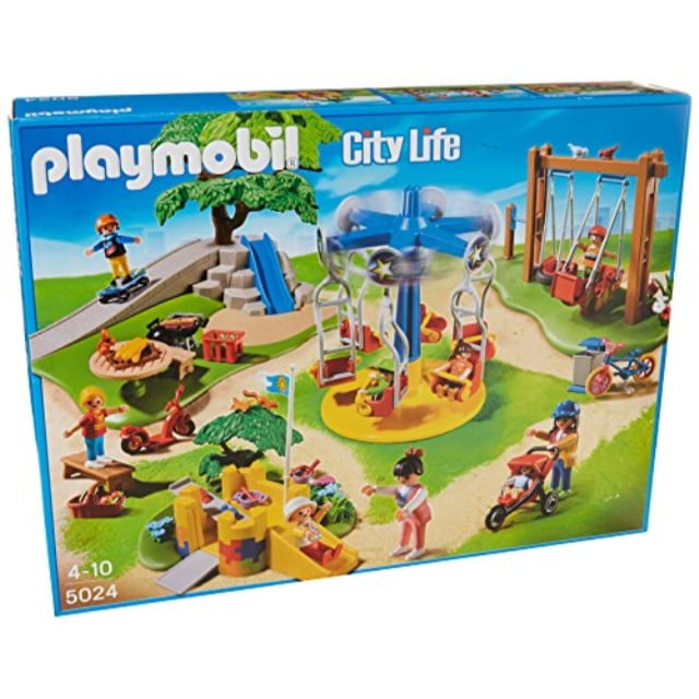 playmobil preschool playground