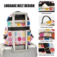 thumbnail image 3 of FORMRS Mini Backpack Purse for Women Travel Daypack Casual Shoulder Bag, Colorful Circles, 3 of 7