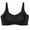 Black, variant on YOURISS Seamless Plus Size Bra Wireless Full Coverage Support Bra Beige 2XL Comfort Everyday T-Shirt Bra Gift for Mother’s Day Christmas