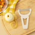 thumbnail image 4 of Todaioua Stainless Steel Peeler Potato Peeler Fruit Vegetable Peeler Kitchen Tool with Comfort Grip Handle for Efficient Peeling and Shaping, Easy to Clean, 4 of 6