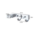 thumbnail image 3 of LSLJS Shower Rack for Shower,Water Tap Shower Shelves with Hanging Hook Shower Hooks for Inside Shower, Stainless Steel Shower Hanger Hook for Wall, Brushed Hoo, Shower Rack, 3 of 6
