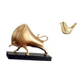 thumbnail image 1 of Escultura Abstracta De Buey Y Pájaro, Figura De Animal Moderna Para Decoración Del Hogar, Mesa, Escritorio, Sala De Estar, Dormitorio, Entrada, Oficina, Regalos De Inauguración De La Casa., 1 of 8