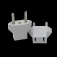 thumbnail image 1 of Us To Eu Adapter, [6 Pack] 2 Pin Cn China Us America To 2 Pin Eu France, Germany, Spain, Egypt And More, 1 of 4