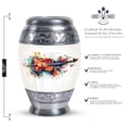 thumbnail image 2 of Watercolor Violin Sonata Urns For Human Ashes Adult Male Dad - Funeral Urns For Adult Ashes Women - Memorial Urn - Urns For Human Ashes Adult (10inch), 2 of 5