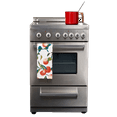 thumbnail image 2 of Premium Levella 24" Freestanding Electric Range with Air Fry, 2 of 5
