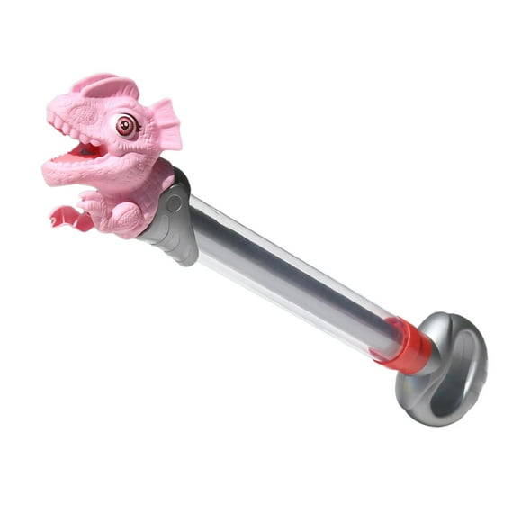 Dinosaur Squirt, juego de playa de actividades de verano, juguete de agua portátil para jardín, juguetes acuáticos al aire libre para niños y niñas, a dilofosaurio rosa