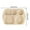 Beige, variant on Divided Plates with 5 Compartments, Portion Control Plate for Balanced Meals, Wheat Straw Dinner Tray Microwave and Dishwasher Safe, Reusable Compartment Plate for Home, Kitchen, and Party Use