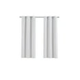 thumbnail image 3 of Your Zone Kids' Corduroy Blackout Curtain Panel, 1 Panel, White, 38" W x 63" L, 3 of 5
