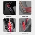 thumbnail image 4 of Knee Brace,Knee Compression Sleeve Support with Patella Gel Pad and Side Spring Stabilizers,Medical Knee Support for Running, L, 4 of 5