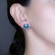 thumbnail image 3 of Arete para Mujer con Cristal Swarovski  en Forma de Cuadrado Chico – Bañado en Rodio– Arete Elegante y Brillante, Aretes de Mujer de Moda– Joyería para Mujer de Moda– Regalo especial Ortiz Espinosa Temporada, 3 of 3