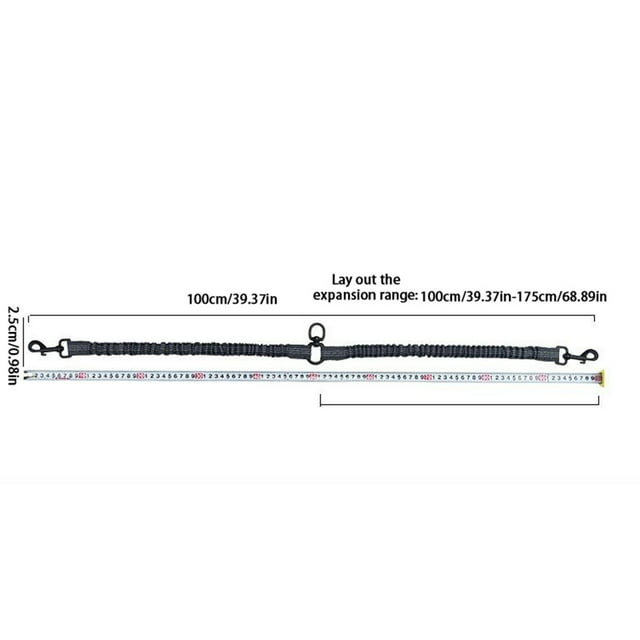 Pet Supplies Reflective Double Ended Leash For Dogs One Drag And Two Leashes Retractable Reflective Dog Leash