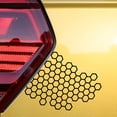 thumbnail image 4 of Tgbvmt Honeycomb Car Sticker for Motorcycle Scooter Taillight Decoration Eye-Catching Design Nighttime Visibility Mild Protection from Scratches Stone Damage Suitable for Cars Scooters Motorcycles, 4 of 6