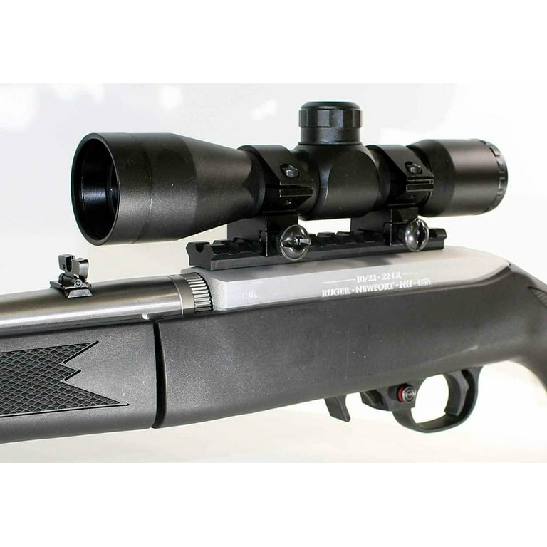 Ruger 10/22 Black Combo TRINITY 4x32 Riflescope With Scope