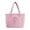 Pink, variant on ibiyuan Purses For Women Crossbody Bag Zipper Quilted Laptop Shoulder Tote Bag for Women, Spacious Designer Carryall Purse for Daily Work Travel Use Gifts For Girlfriend