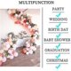 thumbnail image 5 of Set of 6 rolls of tape adhesive for balloons, double hole adhesive tape for birthday party, wedding0 - you, 5 of 5