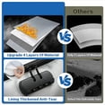 thumbnail image 3 of 2X Bolsa para Documentos Con Candado, Ignífuga, Una Prueba de Humedad, 3 , 15 x 11 Pulgadas, Importante Organizador de Documentos (Negro), 3 of 7