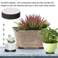 thumbnail image 6 of 48Pcs Plant Risers Natural Rubber Flower Pot Mat for Heavy Outdoor Plants, Pots, 6 of 8