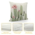 thumbnail image 4 of ARISTURING  Ink Painting Watercolor Grey Green Cactus Summer Decorative Lumbar Pillowcase Throw Pillow Cover Case Chair Sofa Bed Home Decoration Rectangular, 4 of 5