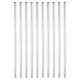 thumbnail image 1 of Unique Bargains Écrou d'Accouplement Rond M4x0,7 Mm 170mm Fileté Connecteur Tige Tige Tube Goujon 10 Pack, 1 of 4