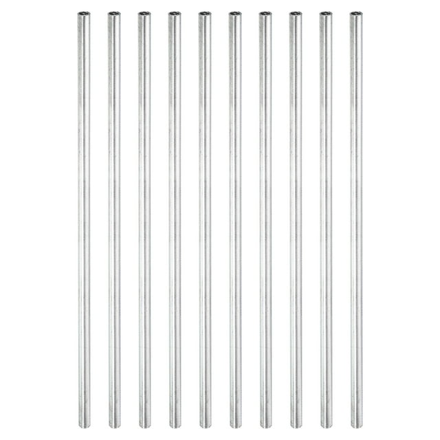 Unique Bargains Écrou d'Accouplement Rond M4x0,7 Mm 170mm Fileté Connecteur Tige Tige Tube Goujon 10 Pack