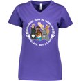 thumbnail image 3 of Inktastic Dogs Make Me Happy, Hoomans Not So Much-Cute Dog Family Women's V-Neck T-Shirt, 3 of 5