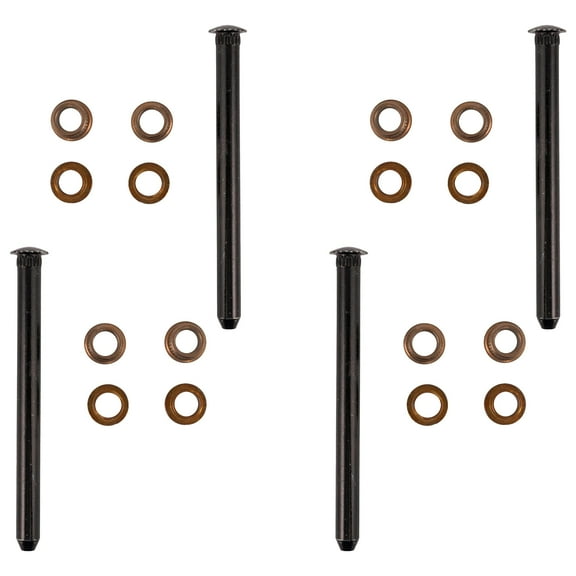 TRQ Door Hinge Pin & Bushings 4 Kits for GM New BDA34747