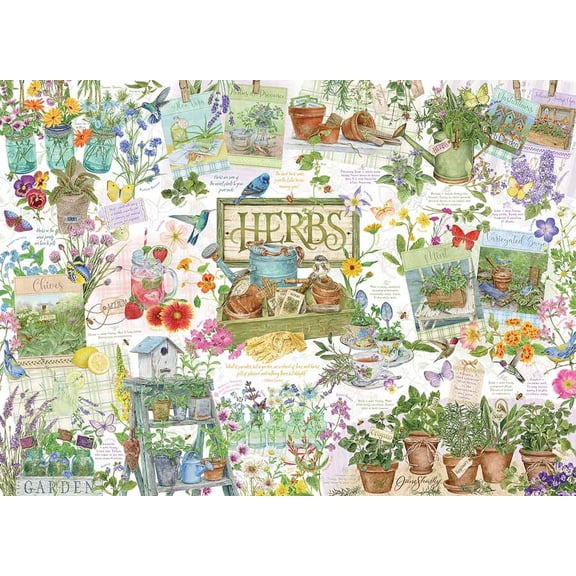 Herb Garden 1000-Piece Puzzle