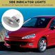 thumbnail image 4 of 2025 Latest Model For Peugeot 206 407 607 Signal Side Marker Light Repeater Lamp, 4 of 5