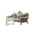 thumbnail image 2 of ACME Picardy Sofa with Pillows in Beige Fabric and Antique Pearl, 2 of 2