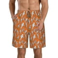 thumbnail image 1 of Balery Halloween Mummy Traje de Baño Estilo Hawaiano para Hombre, Shorts de Secado Rápido con Bolsillos-3X-Large, 1 of 6