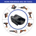 thumbnail image 4 of Adaptador EID MT18AR para baterías Makita 18V a herramientas Ridgid AEG, 4 of 7