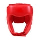 thumbnail image 3 of Boxing Headgear Head Guard Professional Soft Campling Casco de entrenamiento de equipo para Taekwondo MMA SANDA Hombres Mujeres Kickboxing Rojo, 3 of 8