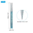 thumbnail image 2 of Metallic Marker Pens, 3 Pack Paint Pens Small Point Colored Markers Art Marker Pen, Sky Blue Silver, 2 of 6