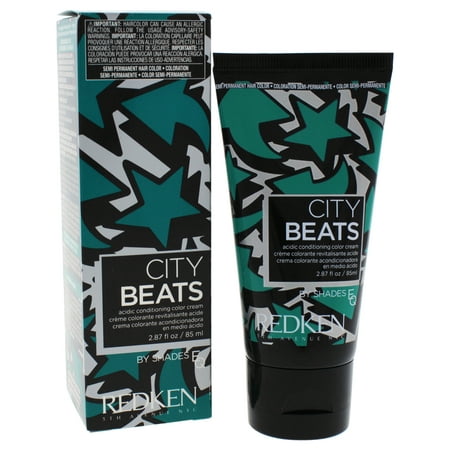 City Beats By Shades EQ - Times Square Teal by Redken for Unisex - 2.87 oz Hair
