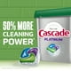 thumbnail image 4 of Detergente Cascade Platinum + Oxi para lavavajillas Pods, 59 unidades, 4 of 9