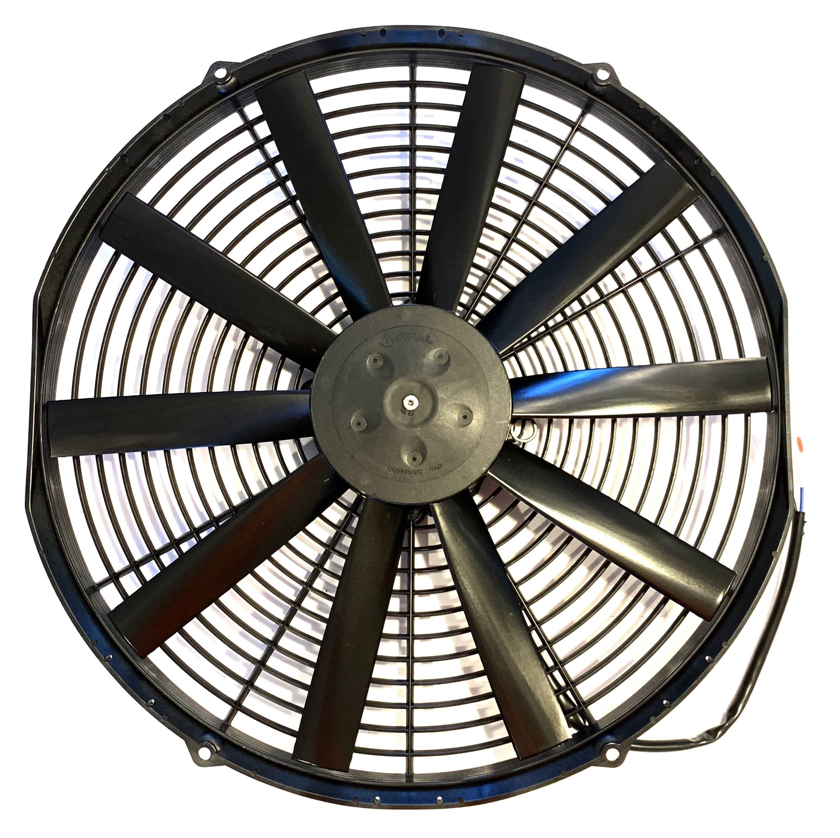 SPAL 30100400 16" Puller Fan 12 VOLT Low Profile Straight Blade 1074