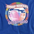 thumbnail image 2 of Candy Land Gumdrop Mountains Women's T Shirt, Royal, Small, 2 of 6