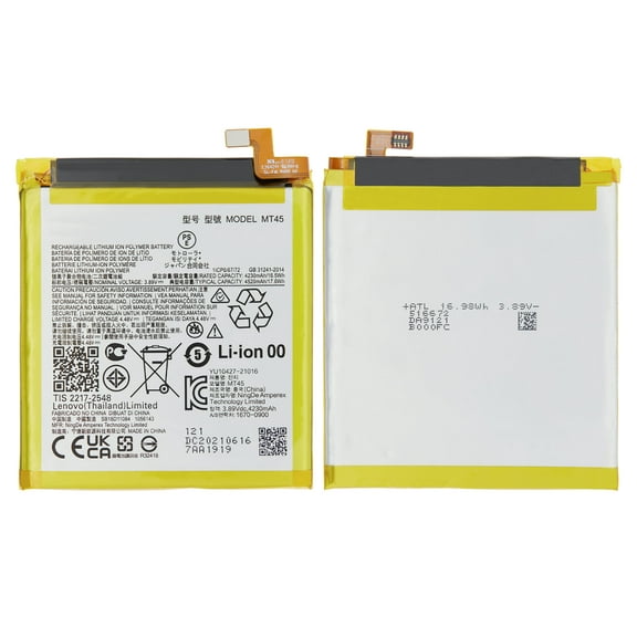 Replacement Replacement Battery Compatible For Motorola Edge 20 Pro (XT2153-1 / 2021) / Edge S Pro (MT45)