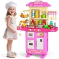 thumbnail image 1 of Set de cocina Play MSKOLER para niños de 4 a 8 años con accesorios, 1 of 9