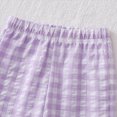 thumbnail image 5 of CAUYDY 2T-5T Toddler Girl Clothing Baby Sleepers Cute Long Sleeved Tee Shirt and Elastic Waist Pants 2Pcs Set Little Kids Outfits for Girls Fall Winter Sizes 2-3 Years,Purple, 5 of 7