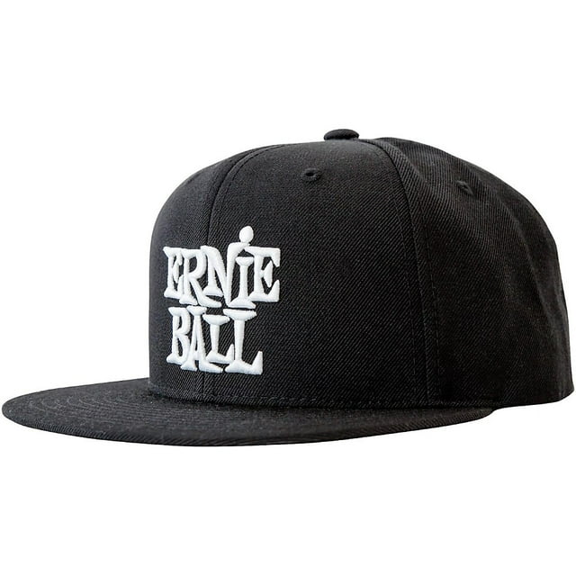 Ernie Ball Baseball Cap, Black, Adjustable (P04154)