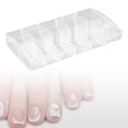 thumbnail image 1 of Caja de almacenamiento de decoración de uñas vacía, almacenamiento transparente Brillos de uñas Diamantes de imitación de uñas falsas para Macarena Estuche de almacenamiento vacío, 1 of 8