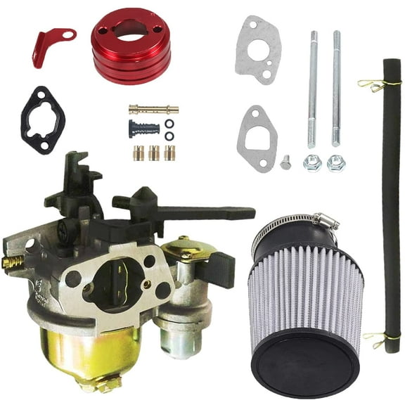 JRL  Predator 212cc .670 Race Blue Printed Carburetor & Filter KIT For Kart Mini Bike