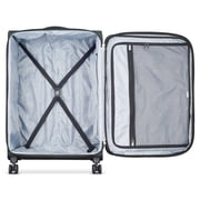 DELSEY PARIS Sky Max 2.0 28 Large Checked Softside Spinner Luggage, Green