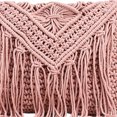 thumbnail image 2 of Bolso bandolera de ganchillo con borlas para mujer Bolso de hombro de verano Bolso de playa tejido (rosa), 2 of 8