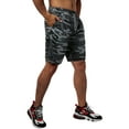thumbnail image 4 of LELINTA Men's 2-in-1 Sports Training Bodybuilding Summer Shorts Workout Fitness GYM Short Pants With Zipper Pocket, 4 of 6