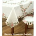 thumbnail image 6 of Decozen Doilies Set of 4 Dining Table Placemats, Beige, 15"X15" Round - The Bryton Collection, 6 of 10